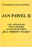  Dzieło Jana Pawła II 