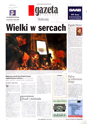  Gazeta Wyborcza / Stołeczna 