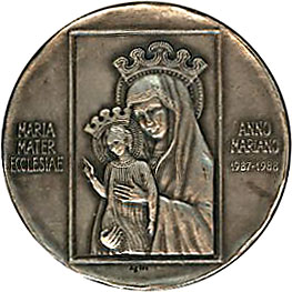  Medal na 10-lecie pontyfikatu Jana Pawła II 