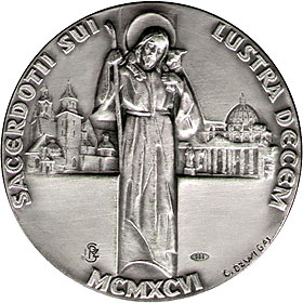  Pamiątkowy medal z Janem Pawłem II 