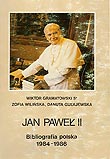  Jan Paweł II, bibliografia polska 1984-1986 