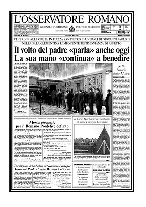  L'Osservatore Romano, 5 IV 2005 