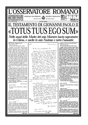  L'Osservatore Romano, 8 IV 2005 