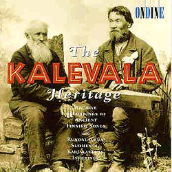  ONDINE 1995 CD: Dziedzictwo Kalevali - archiwalne nagrania dawnych pieśni Fińskich 