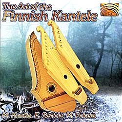  'The art of the Finnish kantele' wspólczesne nagrania na płycie CD 