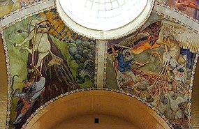  Akseli Gallen-Kallela, freski; Fińskie Muzeum Narodowe, Helsinki 