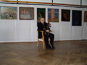  Wernisaż wystawy malarstwa ks. Mariana Malarza Biblioteka Uniwersytecka KUL, kwiecień 2006 r. 