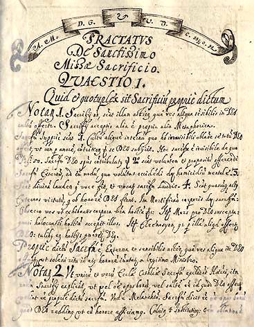  Rękopis książkowy, XVII w. ze zbiorów BU KUL 