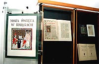  'Msza Święta w księgach'  wystawa w BU KUL 2002 