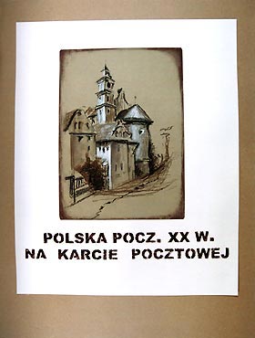  Polska początków XX wieku na kartach pocztowych - plakat wystawy w BU KUL, 2003/2004 