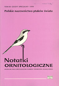  Publikacje ornitologiczne 