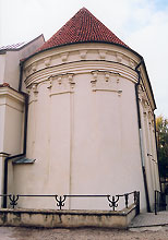  Kościół Św. Wojciecha, Lublin, Podwale, widok na apsydę 