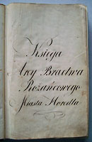  Księgi bractw różańcowych; rękopisy, XIX wiek 
