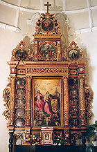  Ołtarz kościoła św. Wojciecha, Lublin, Podwale; fot. Iwona Kasiura 