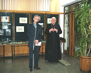  Ks. dyrektor Tadeusz Stolz i bp. Ryszard Karpiński 