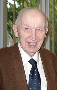  Otto Sagner w Bibliotece Uniwersyteckiej KUL 14. maja 2003 r. 