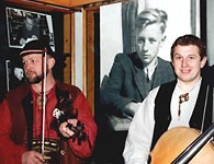  Wystawa 'Tischner' - młodzi górale z kapeli i młody Józek Tischner...