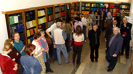  Wystawa publikacji wydawnictwa Walter de Gruyter, Biblioteka Uniwersytecka KUL, wernisaż, maj 2006 