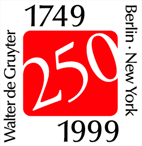  1749-1999: 250 lat tradycji wydawnictwa Walter de Gruyter 
