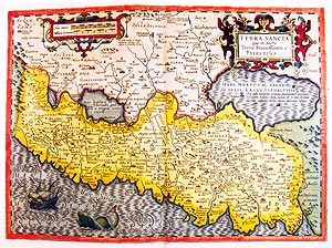  Terra Sancta (1595/1612) z Atlasu Mercatora 