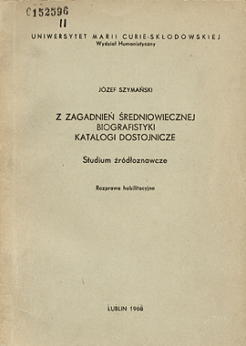 Józef Szymański- publikacje