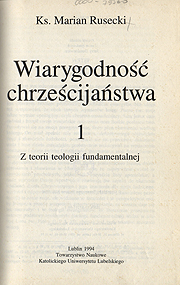 Marian Rusecki- publikacje Marian Rusecki- publikacje