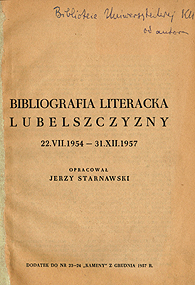 Jerzy Starnawski (1922-2012)- publikacje