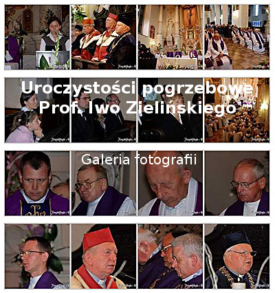 Uroczystości pogrzebowe E.Iwo Zielińskiego