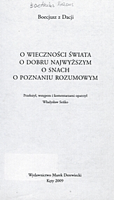 Władysław Sieńko - publikacje
