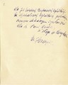 List ks. rektora J. Kruszyńskiego do hr. A. A. Potulickiej z dnia 29. 08. 1925 r.