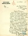 List ks. rektora J. Kruszyńskiego do hr. A. Potulickiej z dnia 21. 01. 1928 r.