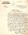 List ks. rektora J. Kruszyńskiego do abp lwowskiego B. Twardowskiego z dnia 28.03.1928 r.
