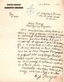 List ks. rektora J. Kruszyńskiego do abp lwowskiego B. Twardowskiego z dnia 28.03.1928 r.
