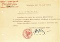 Upoważnienie dla ks. Rektora A. Słomkowskiego do przejęcia pozostałości Fundacji Potulickiej z dnia 18. 05. 1945 r.